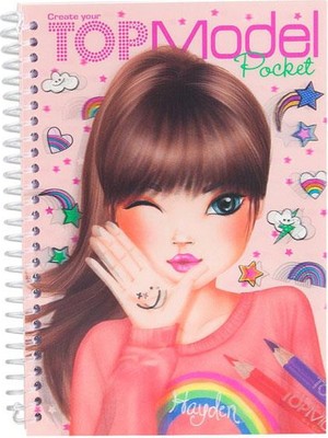 Top Model 3D Küçük Boyama Kitabı