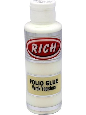 Rich Varak Yapıştırıcı Folyo Yapıştırıcı Oda Sıcaklığında Hızlı Uygulama 130Cc Beyaz
