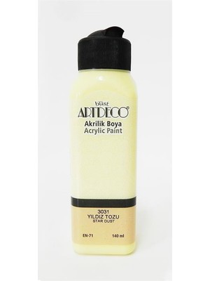 Artdeco Akrilik Boya 140 Ml Yıldız Tozu Y-070R-3031
