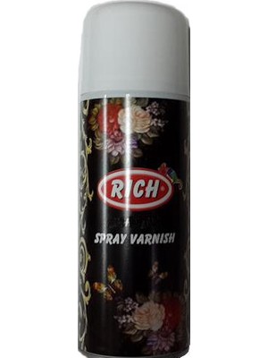 Rich Yarı Mat Sprey Vernik 400 Ml.