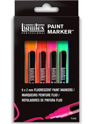 Liquitex Floresan Marker Set 6X2Mm