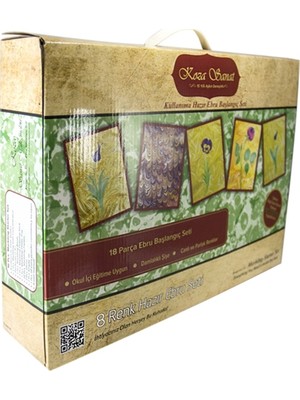 Koza Sanat Ebru Başlangıç Seti 18 Parça