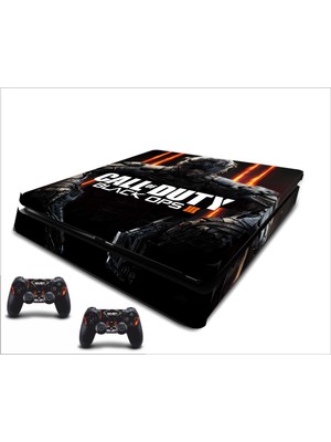 Stickermarket PS4 Slim Blackops 3 Sticker Seti