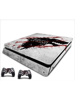 Stickermarket PS4 Slim Game of Thrones 1 Sticker Seti