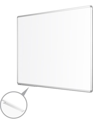 Penguen 120 cm  x 240 cm  Alüminyum Çerçeve Laminat Yazı Tahtası Beyaz