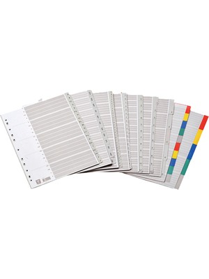 Temat Seperatör Plastik 1-5 Rakamlı