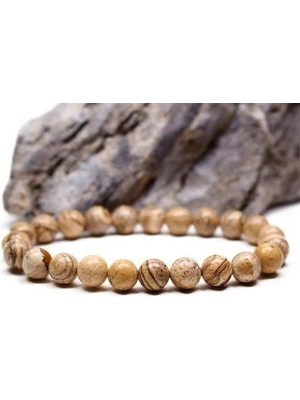 RD Ekoavm Jasper Coffee Stone Doğaltaş Bileklik