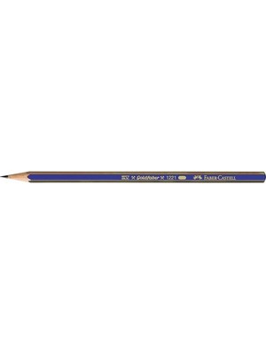 Faber-Castell Goldfaber 1221 Dereceli Kurşun Kalem 3B - 1 Adet Mavi Renk Teknik Çizim İçin