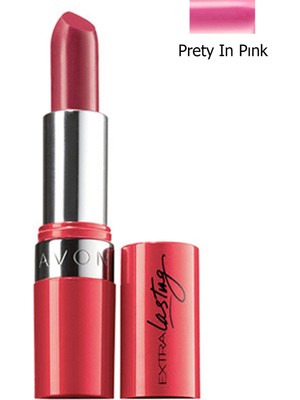 Avon Extra Lasting Ruj Prety In Pınk