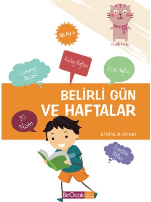 Belirli Gün Ve Haftalar Etkinlik Kitabı (36 Ay) - Elif Alkan