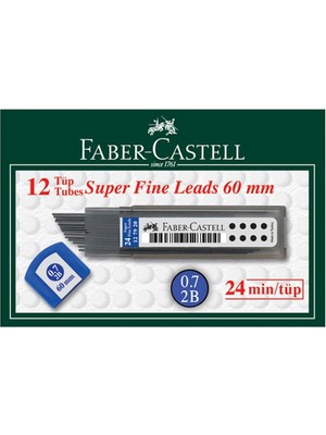 Faber-Castell Min Super Fıne 2B 0.7 12 Adet