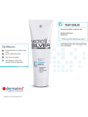 Lr Sağlık Ve Güzellik Lr Micro Silver Plus Diş Macunu