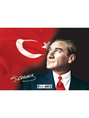 Puzz 99 Parça Çerçeveli Atatürk Yapboz (25X35 Cm)