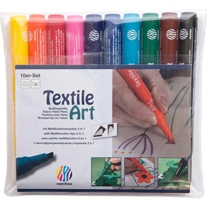 Textile Art - Kumaş Boya Kalem Seti 10Lu