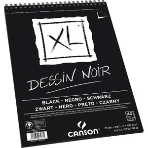 Xl Dessin Noir Siyah Eskiz Blok 150Gr. A5 40 sayfa