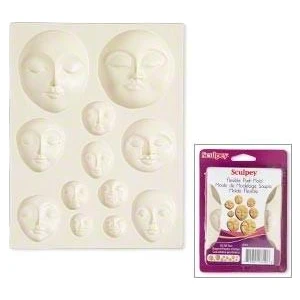 Kalıp - Art Doll Faces