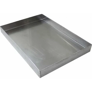 Çelik Ebru Teknesi - 35X50Cm