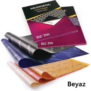 A4 Karbon Kağıdı 5'Li - Beyaz