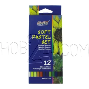 12'Li Soft Pastel Set, Karışık Tonlar
