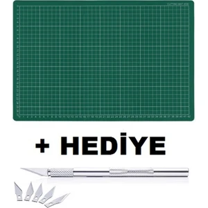 Kesim Matı - Kesim Altlığı 30X45Cm (A3) + Kretuar Hediyeli