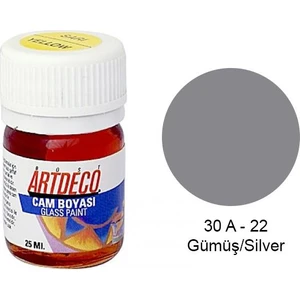 Cam Boyası 25Ml - Gümüş