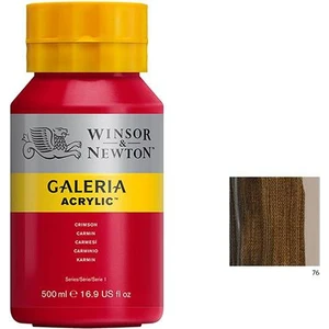 Winsor & Newton Galeria Akrilik Boya 500Ml - Burnt Umber 76