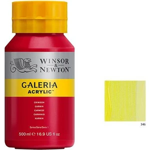 Winsor & Newton Galeria Akrilik Boya 500Ml - Lemon Yellow 346