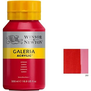 Winsor & Newton Galeria Akrilik Boya 500Ml - Crimson 203