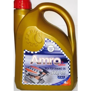 Amro Tam Sentetik 5W-40 4 Litre Motor Yağı ( Üretim Yılı: 2023 )