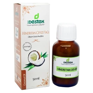 Hindistan Cevizi Yağı (Soğuk Pres) 50cc