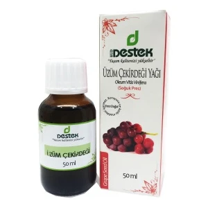 Üzüm Çekirdeği Yağı (Soğuk Pres) 50cc