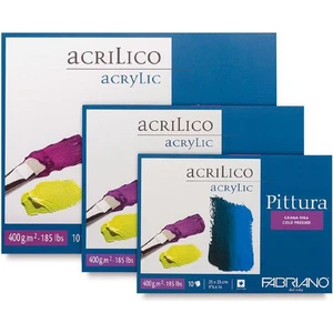 Pittura, İnce Dokulu Akrilik Blok, 400Gr - Gf/Cp - 25X35Cm