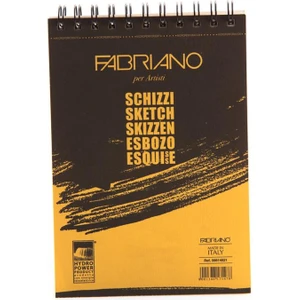 Schizzi Nuovo Natural Dokulu Eskiz Bloknot, Spiralli Blok 90Gr., 21X29,7Cm