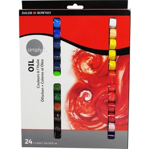 Daler Rowney Simply Yağlı Boya Seti 24X12Ml