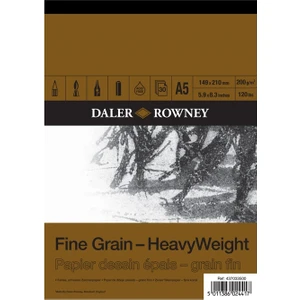 Daler Rowney Fine Grain Heavyweight Eskiz Blok 200Gr - A5