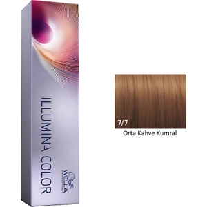İllumina 7.7 Orta Kahve Kumral Saç Boyası 60ml