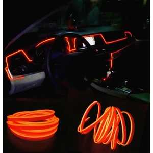 ModaCar Turuncu Araç İçine Neon Kablo 2 Metre 378817