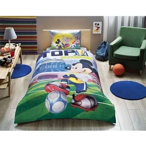 Tek Kişilik Mickey Mouse Goal Nevresim Takımı