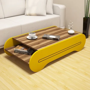 Variant Cool Orta Sehpa Ceviz - Sarı