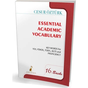 Pelikan Yayınları Essential Academic Vocabulary - Cesur Öztürk