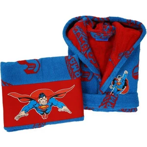 Superman 7/8 Yaş Bornoz Free Set