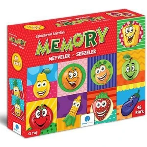 Gizz Game Memory Meyveler - Sebzeler