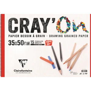 Clairfontaine Cray'On Resim Defteri 35*50 Telli 120 Gr 15 Yp