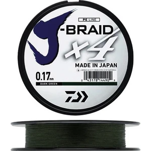 J-Braid 4 Kat 270mt Koyu Yeşil Örgü İp Misina 0,25 mm