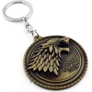 Game Of Thrones Stark Hanesi Bronz Metal Anahtarlık KC644