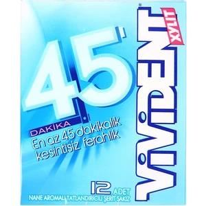Cüzdan 45 Dakika Nane Aromalı Sakız 33 Gr