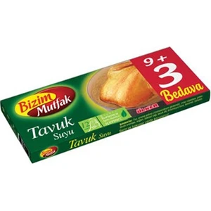 Bizim Mutfak Tavuk Suyu 12 Li Tablet 120 Gr