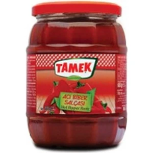 Acılı Biber Salç.(22-24Bx) 580 Cc ( 540 Gr)