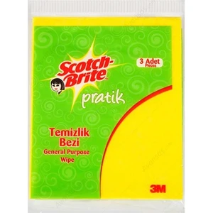 Scotch Brite Pratik Temizlik Bezi 3 Adet