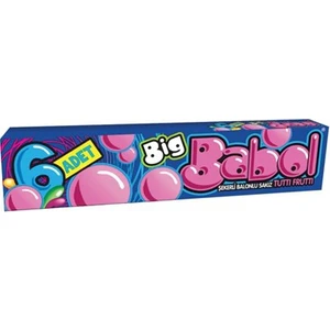 Big Babol Sakız Tutti Frutti 6'lı